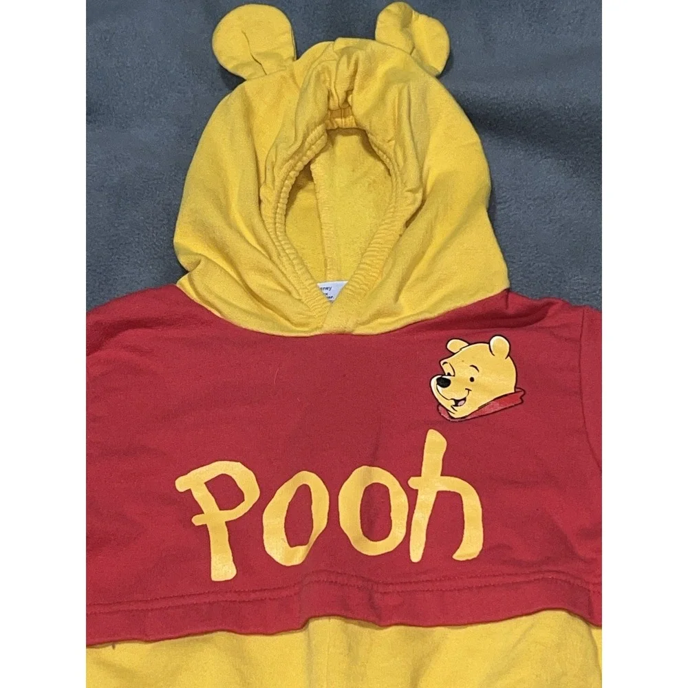 Vintage 90's‎ Disney Winnie The Pooh Romper One Piece Coverall Halloween Costume